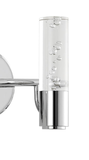 Bolha Minimalist Modern Bubble Acrylic/Iron Integrated LED Vanity Light - JONATHAN Y